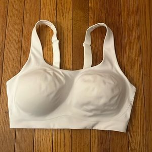 All in Motion white sports bra, clasp back sz 36D